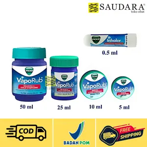 Vicks Vaporub & Vicks Inhaler - Aromaterapi