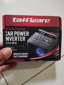 Product Review of Inverter Charger Mobil 100W Watt 12/24V Colokan Universal 3 USB Converter Konverter Fast Charging Adaptor Car Power Cigarette Plug from d**h 0