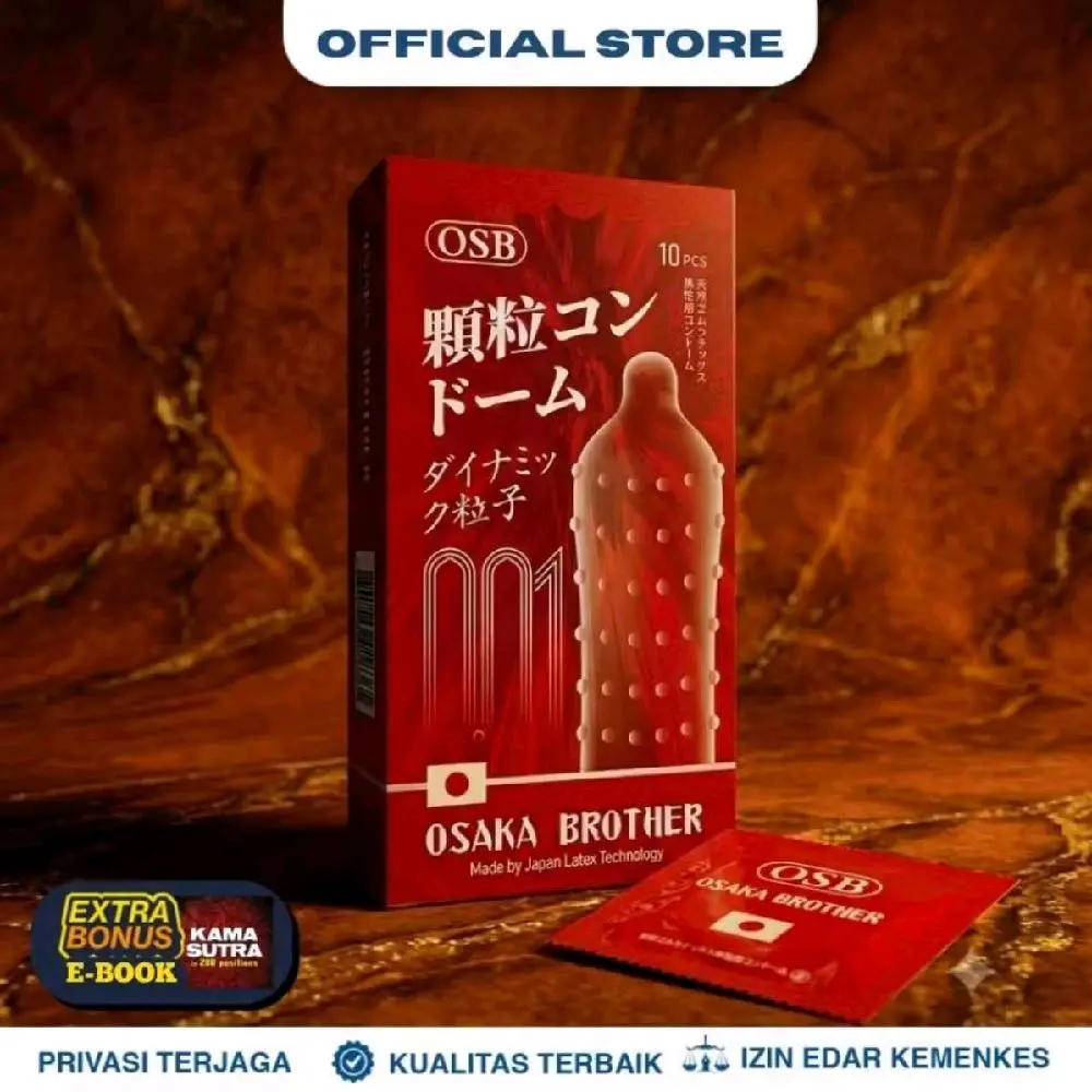 PENGAM OSB-OSAKA ISI 1 PCS Motif BERGERIGI Membuat Hubungan Lebih Hangat