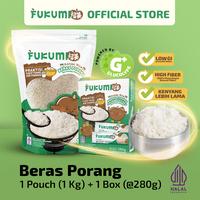Gambar FUKUMI Beras Porang 1 Pouch & 1 Box Sachet - Shirataki / Konjac Rice dari Fukumi Kota Administrasi Jakarta Selatan 1 Tokopedia