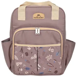 Moms Baby Tas Ransel Bohemian| Maxie | Miracle | Birkinn | Pomelo | Woody Series , Tas Ransel Perlengkapan Bayi Bag Strap