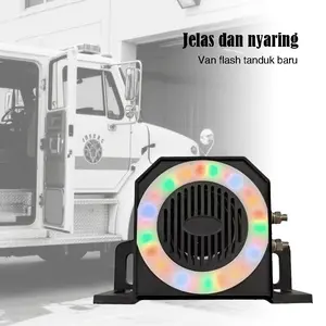 Alarm Mundur Truk Bis 12-24 Volt 1 Suara Dengan Lampu Audio Mobil Pembicara Suara Membalikkan Speaker Cadangan Untuk Gm
