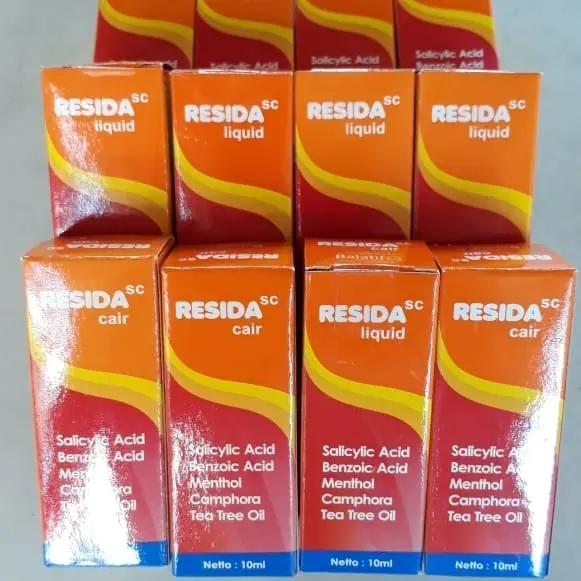 Resida Cair 10 ml <> Untuk Kulit Gatal Panu Jerawat Realpic BPOM 1
