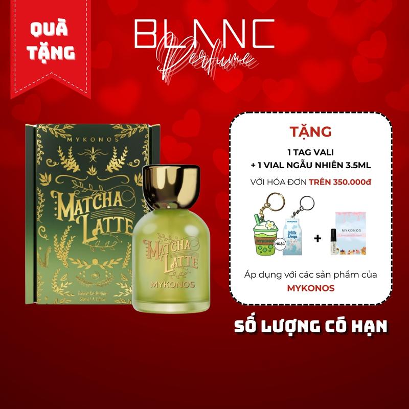  Nước Hoa Mykonos Matcha Latte Extrait De Parfum Unisex Perfume Cosmetic Xịt Thơm 