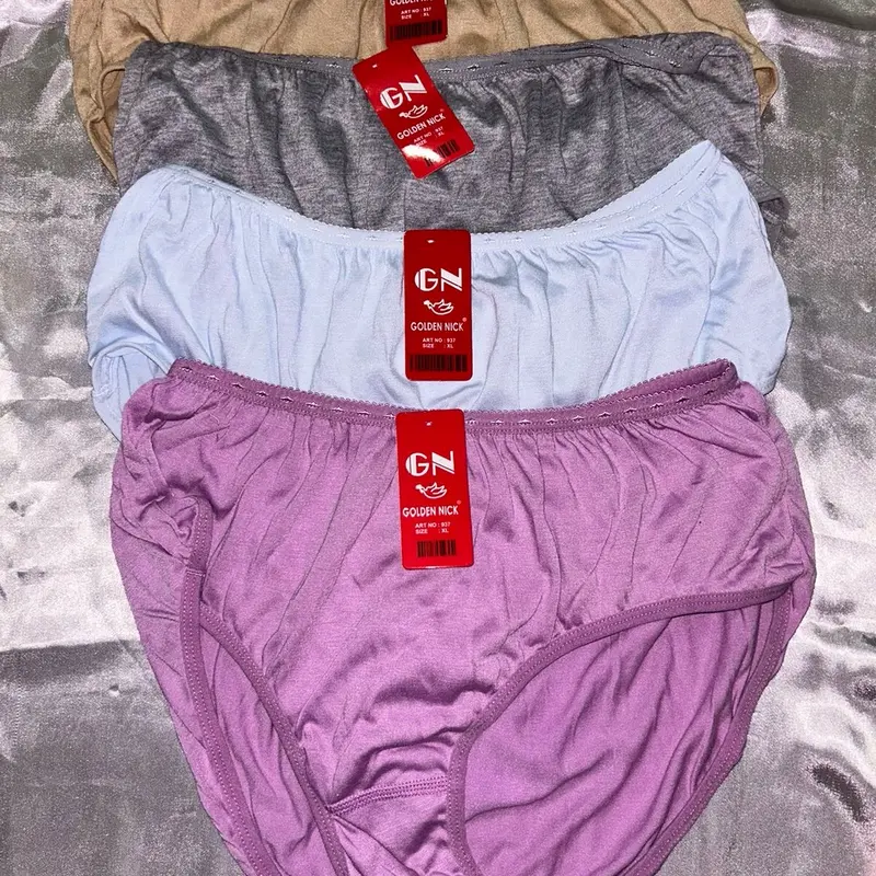 3pcs CD CELANA DALAM WANITA GOLDEN NICK GN KATUN Nyaman Lembut 1