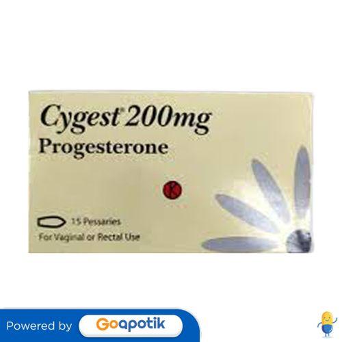 CYGEST 200 MG BOX 15 SUPPOSITORIA
