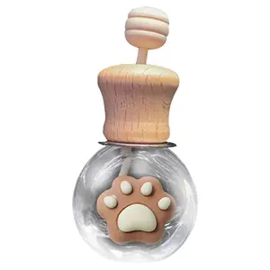 Car Air Freshener Bottle Portable Refillable Car Essential Oil