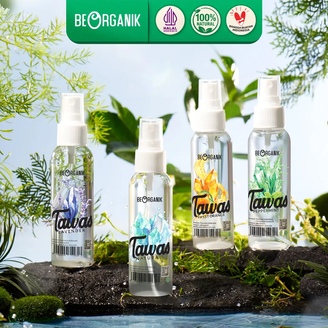 Tawas Spray Beorganik All Variant / Natural Deodorant