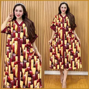 DASTER ERLINA KAIN RAYON PREMIUM TEBAL ADEM NYAMAN BUSUI FRIENDLY