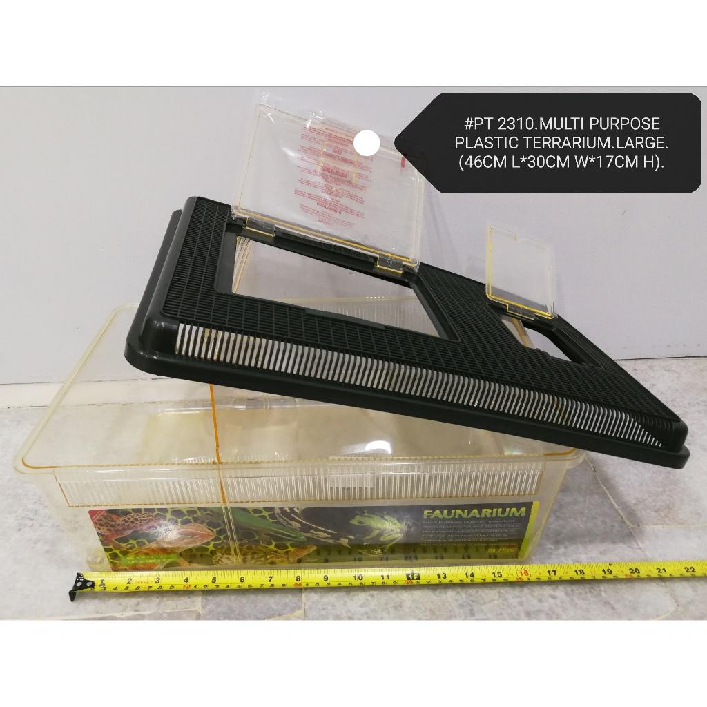 Faunarium Exo Terra L PT2310 Tank Pet Small Animal Tank Lizard Gecko Reptile Amphibian Mouse Arachnid Insect Terrarium