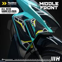Gambar Hayaidesu All New Vario 125 (2026) Street/Advance/Sporty Body Protector Middle Front Cover - Merah dari Hayaidesu Indonesia Kab. Tangerang 5 Tokopedia