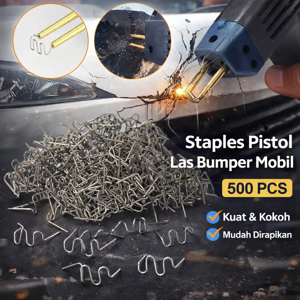 BerkahMall - Pistol Las Bumper Mobil | Alat Reparasi Bodi Plastik | Staples Welding Machine