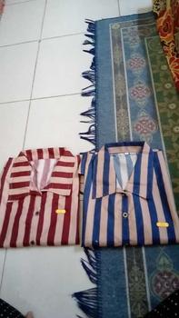 Product Review of Atasan kemeja blouse tunik wanita kekinian motif salur from r**0 1