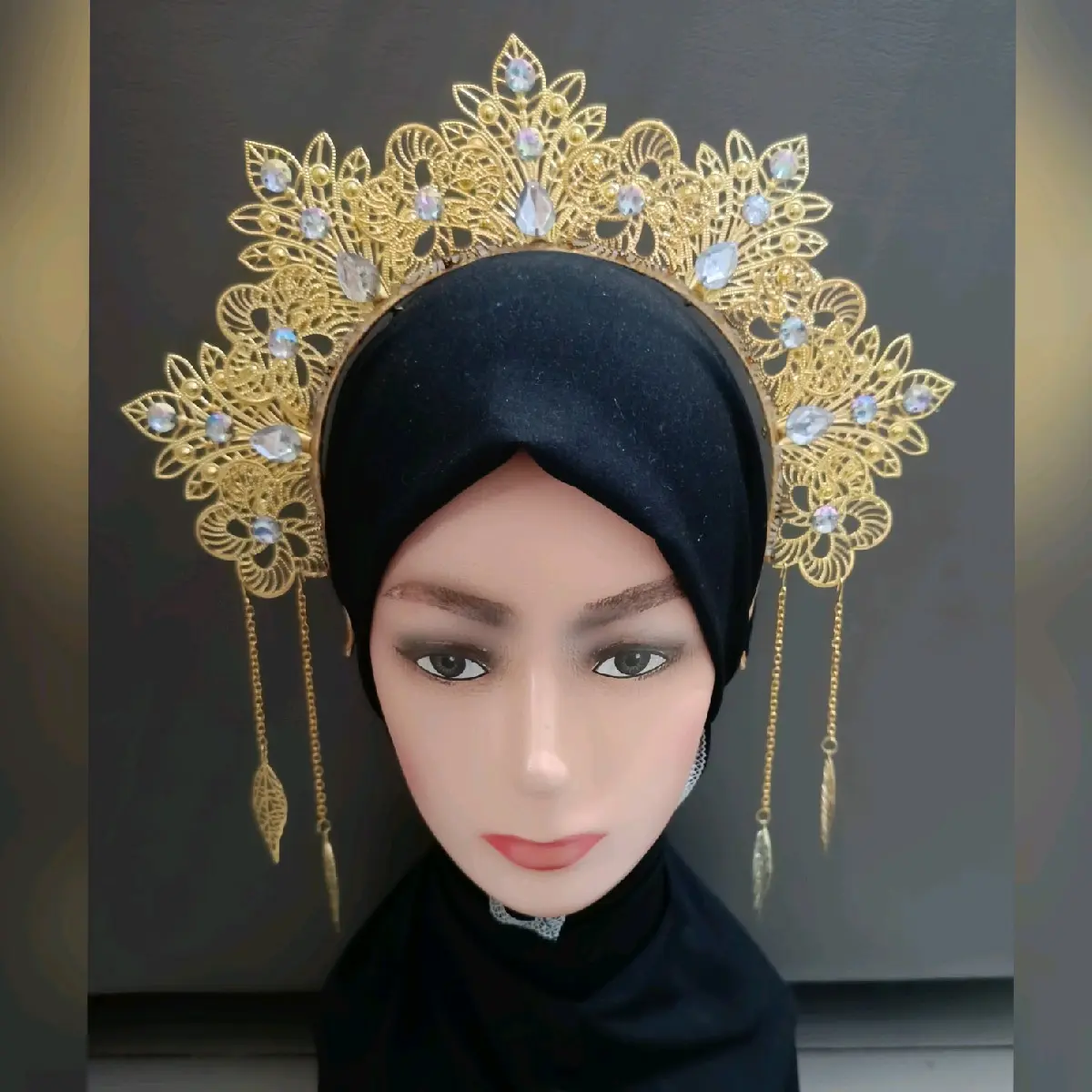 (Riens Craft)Bando sunting/bando adat/bando melayu (LUSI) Aksesoris Elegan