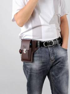 Nueva bolsa para teléfono, estuche de cigarros mejorado, bolsa de cintura para llaves y teléfono para hombres, bolsa de almacenamiento de teléfono para obras de construcción, diseño práctico y duradero