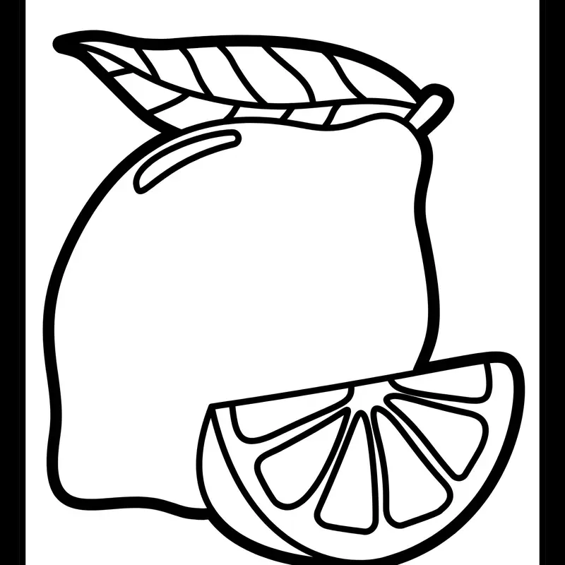 Desygma Kertas Mewarnai Tema Gambar Buah 50 Lembar A5 untuk Kreatifitas Anak PAUD TK SD 2