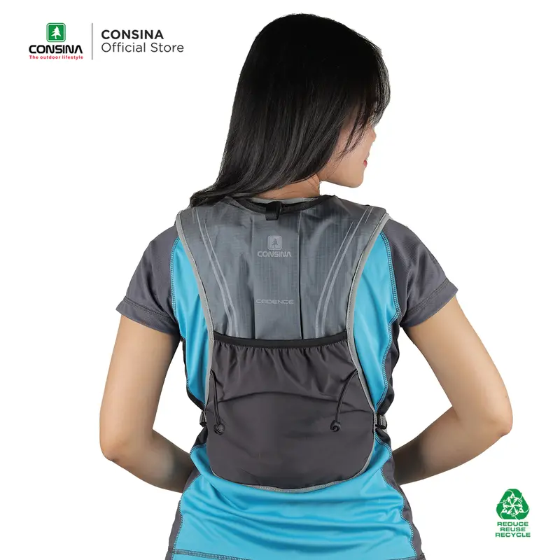 Consina Cadence Running Vest Hydropack Water Blader Outdoor  Gunung Trail Running Hiking | Rompi Lari 2