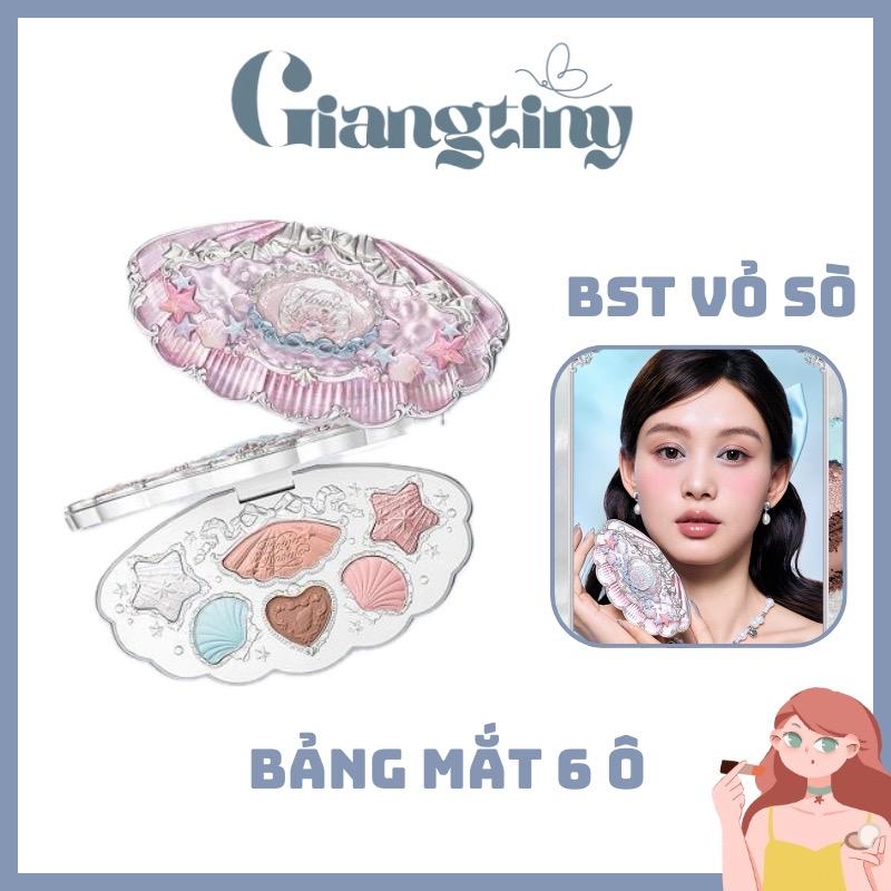 Flower Knows Hoa Biết BST Vỏ Sò Shell's Jewel Bảng Mắt 6 ô