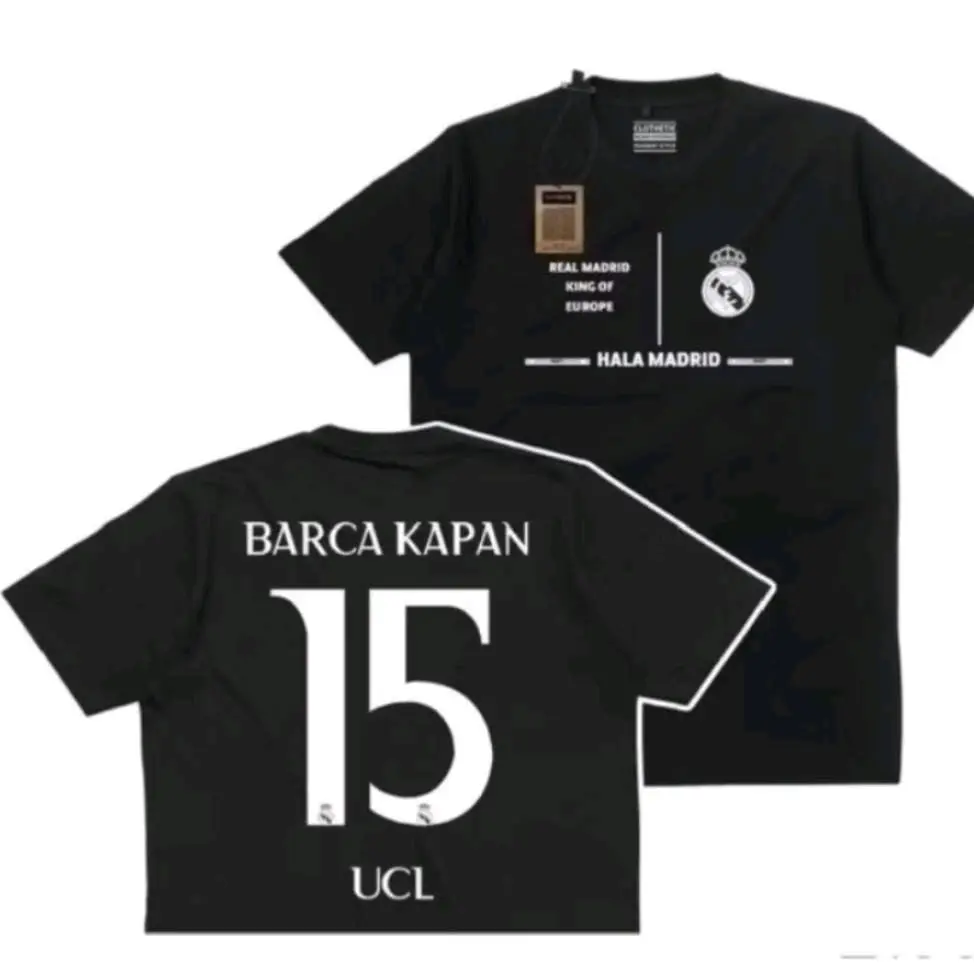 KAOS HITAM BARCA KAPAN HALA MADRID VIRAL