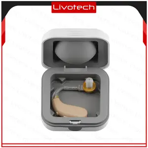 Livo Rechargeable Hearing Aid+Noise Reduction Alat Bantu Dengar BION C130 Mode Bisa Nyala 60 jam C-130
