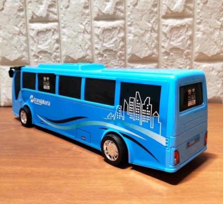 Product Introduction of Mainan Anak Mobil Bus way transjakarta Roda Plastik 5