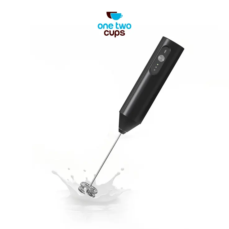 One Two Cups Hand Mixer Mini Pengocok Milk Frother USB Charge 300mAh - EF-A