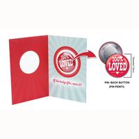 Gambar GREETING CARD - KARTU UCAPAN - HALLMARK - HAP006 - PIN BACK BUTTON dari Hallmark Cards Indonesia Kota Administrasi Jakarta Utara 3 Tokopedia