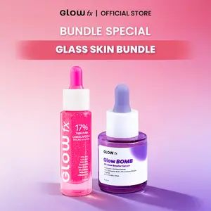 [Glass Skin Bundle] - GLOW FX BEAUTY - 17% Total Acids CeraCapsule Peeling Solution - Serum Exfoliasi Wajah Mengandung Glycolic Acid Untuk Mencerahkan dan Menghaluskan Wajah