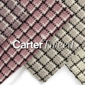 Kain Carter Tweed by SJA Textile / Bahan Kain Knit Tweed Kain Kiloan Premium Ecer Bahan Kain Lembut Tweed