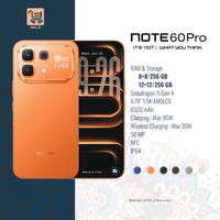 Gambar Infinix Note 60 Pro 8/256GB - Up to 24GB Extended RAM - Snapdragon 7s Gen 4 - 6.78” 1.5K Amoled - 50MP - 6500 mAh - 90W Charging - NFC - MIST TITANIUM, 8+8/256 GB dari MC Z STORE Kota Administrasi Jakarta Barat 1 Tokopedia