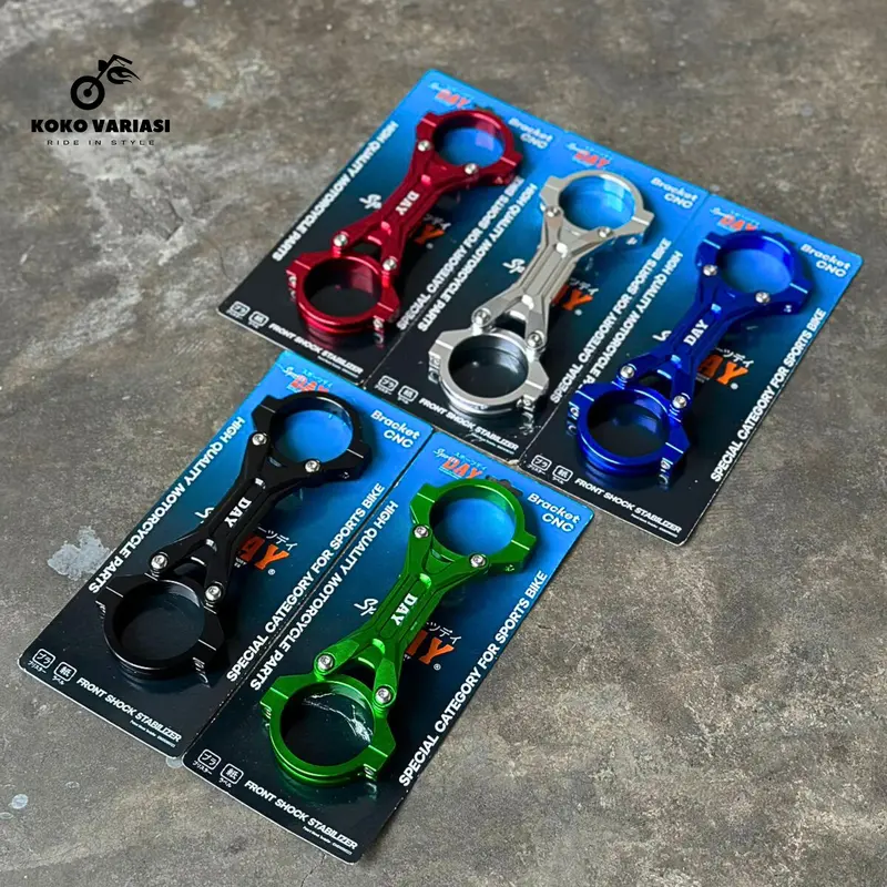 Borgol Skok Ninja As 33 Shock Depan Ninja RR Vixion Scorpio Full CNC Import Stabilizer Skok Ninja 1