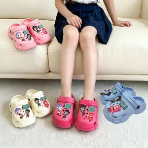 Sandal Anak Perempuan Size 24-35  Karakter Kpop Demon Hunters Sandal Baim Karet Lentur Anak Cewek Laki Laki Anti Slip COD