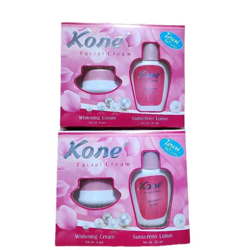  Combo 2 Bộ Kone Thái Gồm Kem và Nước hoa hồng dưỡng da Skincare - Serum Son Sen 