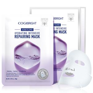 Mặt Nạ Tấm Dưỡng Ẩm & Sửa Chữa, COGIBRIGHT, Giải Cứu Cho Da Nhạy Cảm, Với Centella + Panthenol + Axit Hyaluronic, 28g, 5 miếng