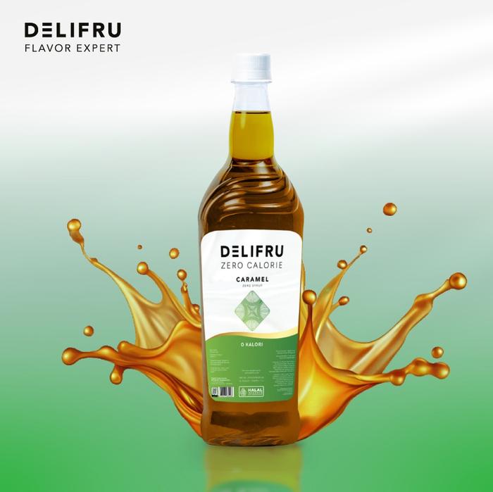 Gambar Delifru Zero Calorie Free Sugar Caramel Syrup 1 Liter - Sirup Bebas Gula 0 Kalori Karamel dari Bubuqu Powder Kota Surabaya Tokopedia