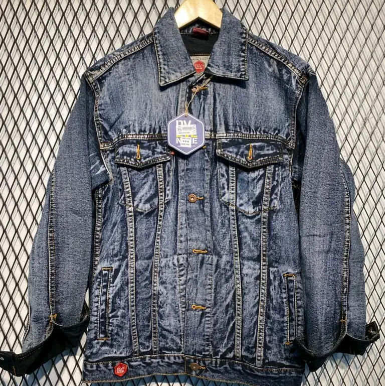 Jaket Denim Terbaru Jaket Berbahan Jeans Tebal // Jaket Denim Termurah // 0