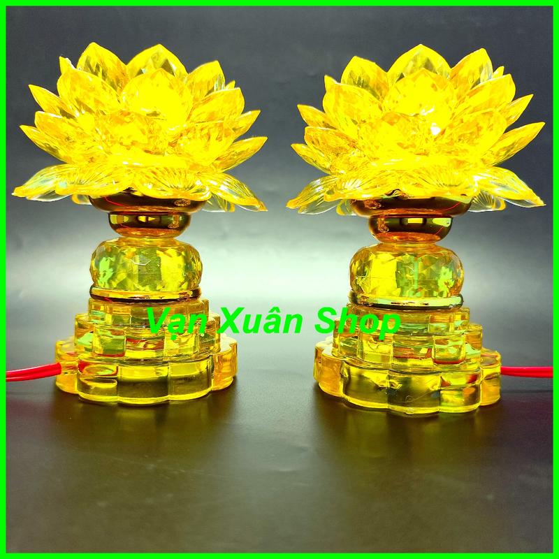    Giá 1 cặp   Đèn thờ sen đổi màug cao cấp cao - Đèn sen trên bàn thờ - đèn thờ gia tiên thờ phật dâng chùa - ĐÈN THỜ Đồ trang trí 