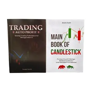 Paket 2 Buku Trading Auto Profit & Main Book Of CANDLESTICK. : Ananta Susilo