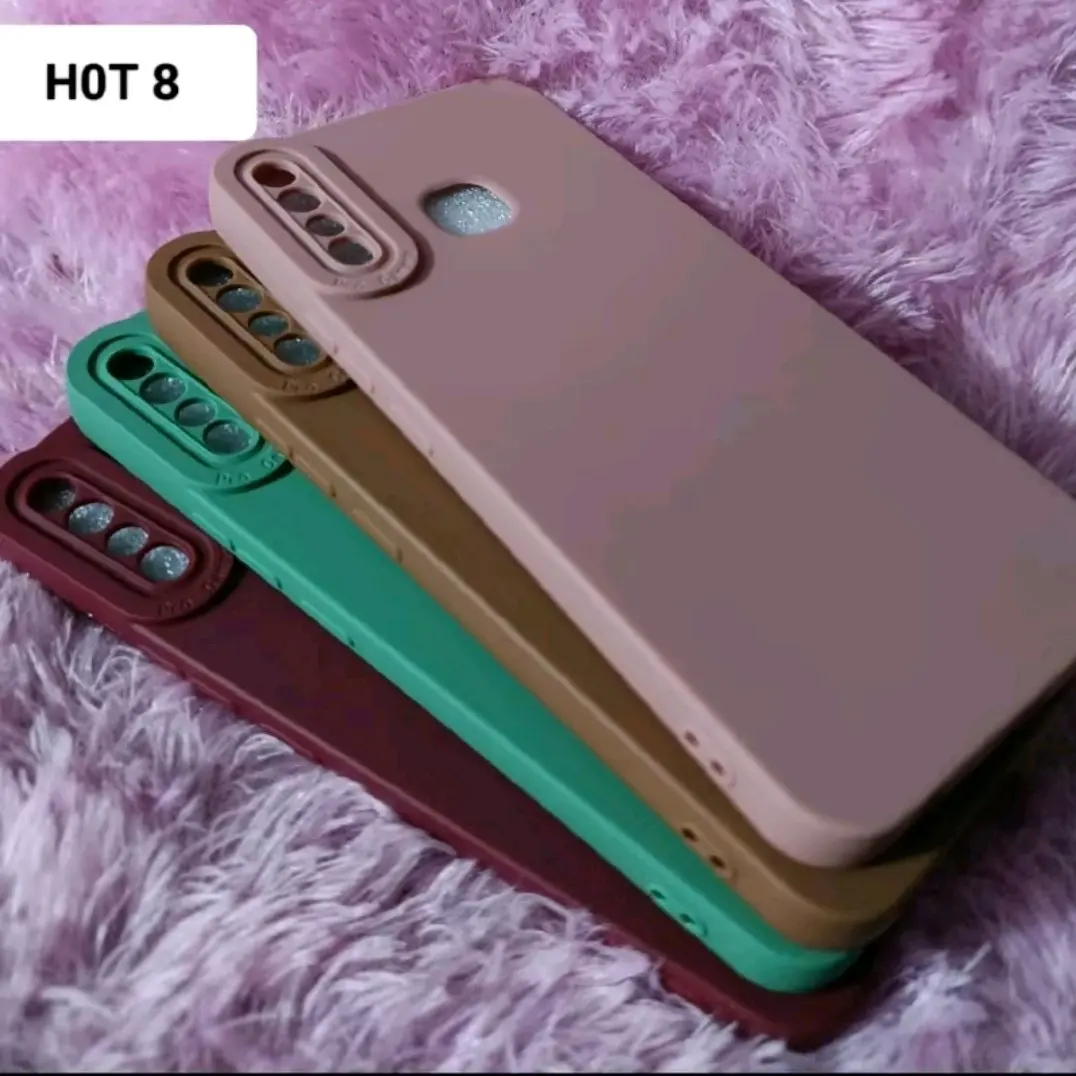 Softcase Casing INFI HOT 8 Macaron Pro Camera