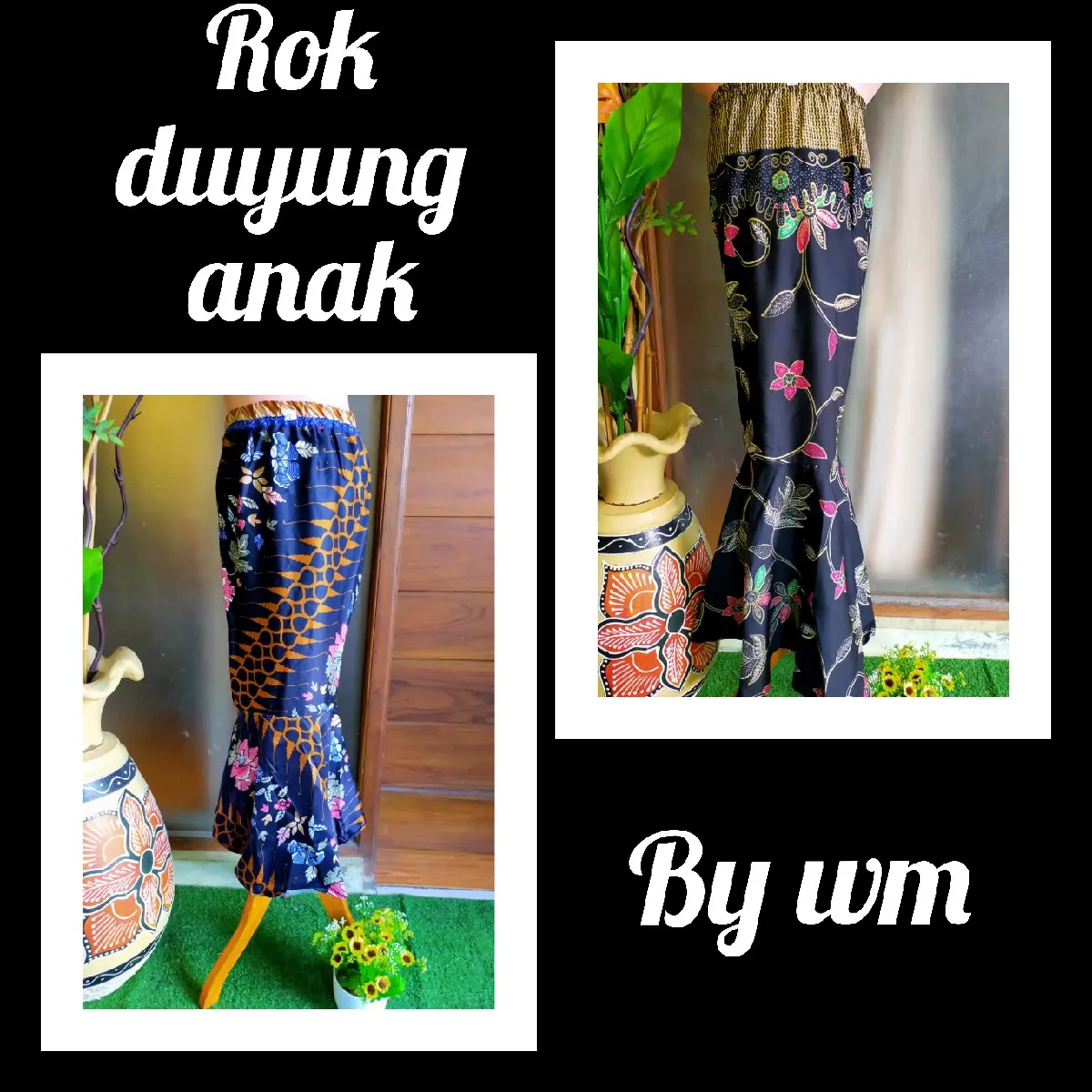 Rok Duyung Anak/Rok Duyung Anak Batik/Rok Duyung Sarimbit