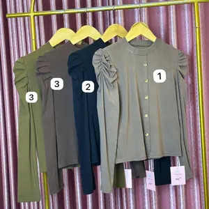 kaos kerut lengan ola import bkk