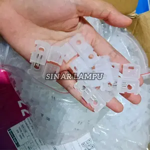 SAMBUNGAN LED SELANG JEPIT 2 ARAH | KONEKTOR LED STRIP JEPIT 220V