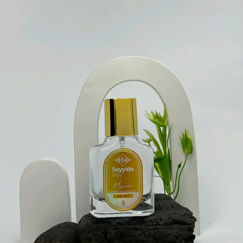 Parfum SAYYIDA Shimmer 50 ml - Wangi Elegan Bunga Melati, Lavender, Ceri & Mawar Tahan Lama - Botol, Lembut, Alis, Manis, Cherry 2