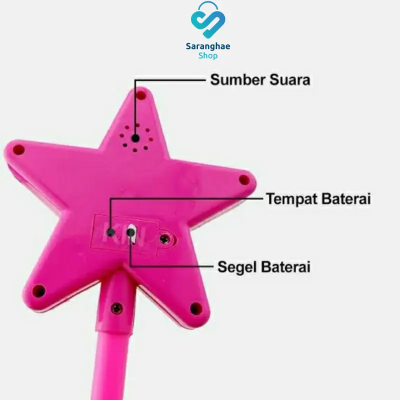 SNI [COD] SHS Mainan Tongkat Magic Wand Tongkat Peri ajaib MIKA 3