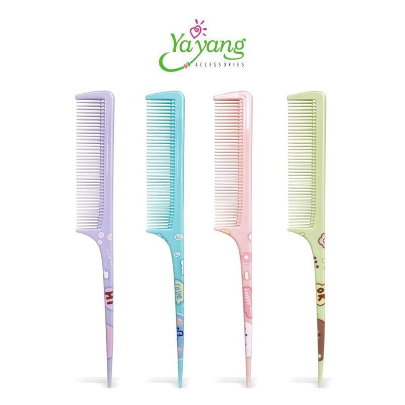 YAYANG Sisir Sasak Rambut  - Sisir Rambut Ujung Lancip - NZS0238 / 0208 3