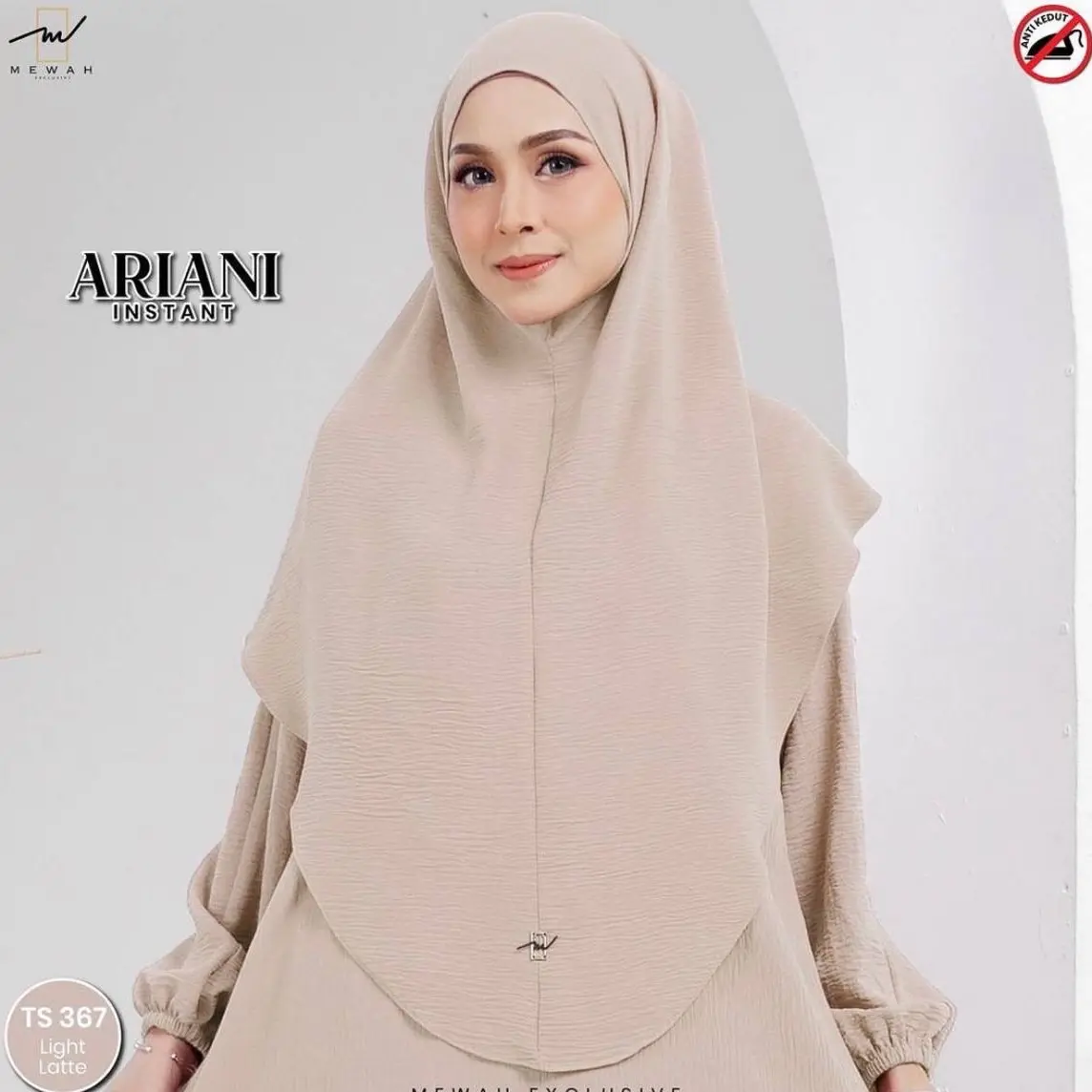 Ironless Instant Sarung Tudung - Many Colors Available