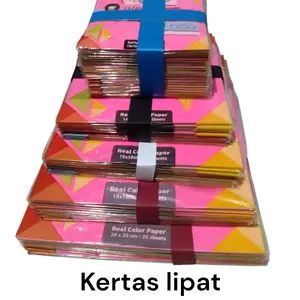 10 Pack Origami Forte Double Face / Kertas Origami Dua Muka 10 Pack / Kertas Prakarya / Kertas Kerajinan Sekolah / Kertas Bermain
