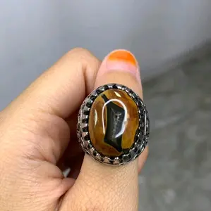 Batu akik Karangnunggal Motif Combong...