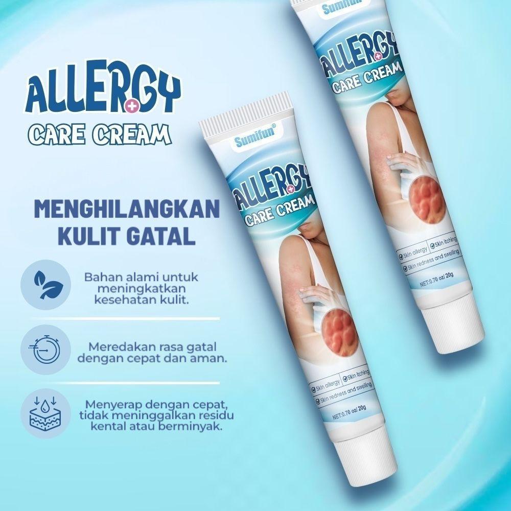 Sumifun Allergy Care Cream - Menghilangkan Kulit Gatal dan Alergi dengan Formula Lembut dan Efektif