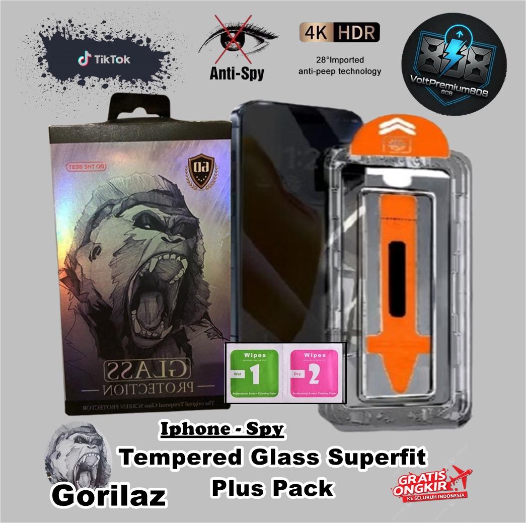 TEMPERED GLASS SPY IPHONE SUPERFIT PLUS PACK
